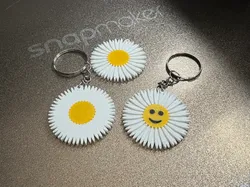 Daisy Keychain / Keychain - Free 3D Print Model