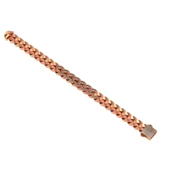 Diamond Cuban Chain Bracelet 3D print model