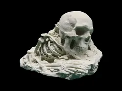 Gashadokuro: The Weathered Giant Skeleton - Free 3D Print Model