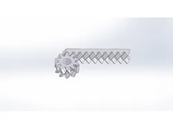 Herringbone Gear Generator