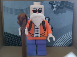 Kamé Sennin (Master Roshi) brickman (20 cm) - Free 3D Print Model