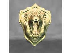 Lions Head Shield