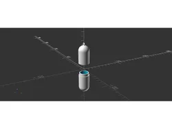 Parametric Capsule Keychain