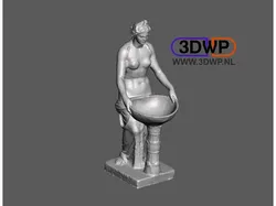 Roman Woman At Baths