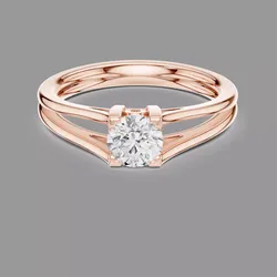 Solitaire Ring  3D print model