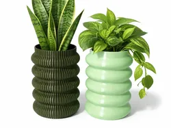 Wave Planter — Printed Planter - Free 3D Print Model