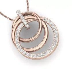 Women pendant 3dm stl render detail  3D print model