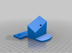 Angled wall mounting bracket for Logitech Z5500