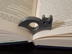 Bookmark #01 — Demon - Free 3D Print Model