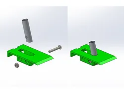 Collapsible Bungee Tow Hook