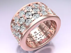 Diamond Ring - Womens Rings - N412840 3D print model