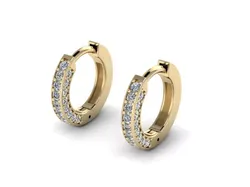 Earring jewelry  001 3D print model