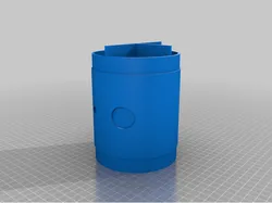 Heat Exchanger Channel Desk Pen Holder