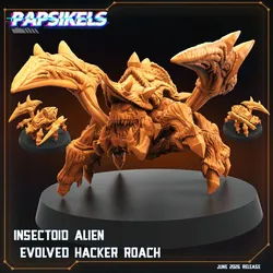 INSECTOID ALIEN EVOLVED HACKER ROACH