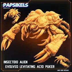 INSECTOID ALIEN EVOLVED LEVITATING ACID PUKER