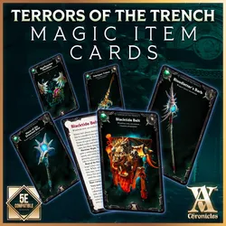 Magic Item Cards - Terrors of the Trench