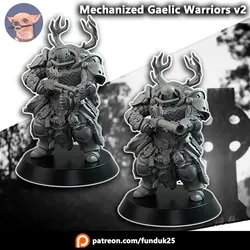 Mechanized Gaelic Warriors v2