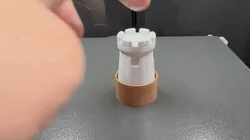 Medieval Tower Haptic Clicker Fidget Toy - Free 3D Print Model
