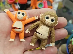 Monkey Punch and his plushie friend - Free 3D Print Model