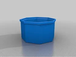 Oct stackable container