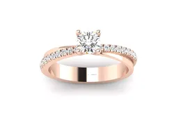 Solitaire Ring  3D print model