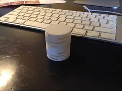 Spiraling SD Card Holder