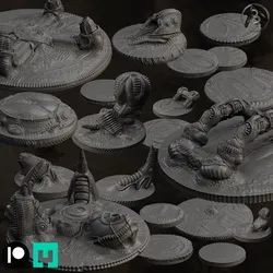 Tribes of Ash: Base Set (27 Bases)