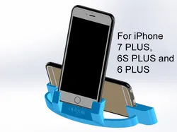 Auggie's iPhone XS Max, 8 PLUS, 7 PLUS, 6 PLUS or 6S PLUS cradle with sound redirector amplifier Landscape and Portrait Modes