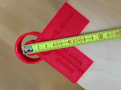 Diagonal Measurement Helper - Free 3D Print Model