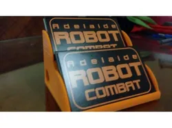 Dual business card holder
