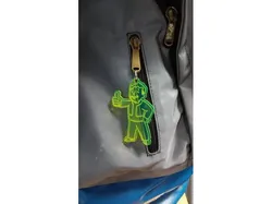 Fallout Keychain Laser cut