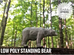 Molly the Low Poly Bear