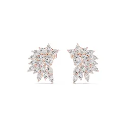 Oval Marquise Cut Cluster Diamond Earring 3DM STL Video 3D print model