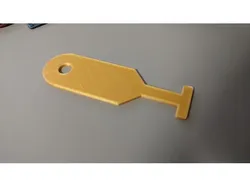 T-Slot Cleaner/Scraper for CNC/Mill