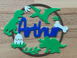 Door Wreath Arthur - Free 3D Print Model
