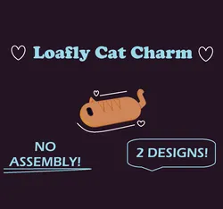 Loafly Cat Charm