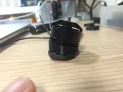 racing copter motor tilt mount (12 degree)