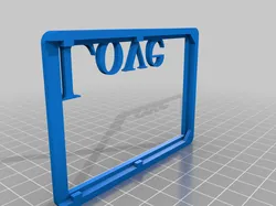 Simple Frame for 2.5 x 3.5 inch photo