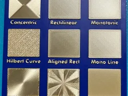 Top Surface Patterns Display Test - Free 3D Print Model