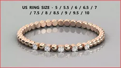 Women ring 10 size 3dm 10 size stl render detail 3D print model