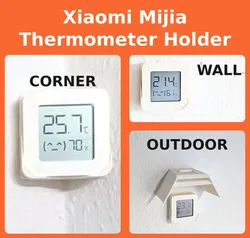 Xiaomi Mijia Thermometer Holder Mount Collection Wall Corner Outdoor
