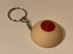 Boob Keychain - Free 3D Print Model