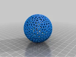 Christmas Ball Voronoi Style