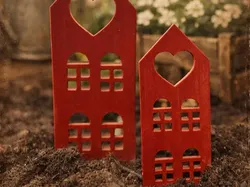 Garden Stake House - Free 3D Print Model