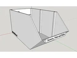 Large Tray for Screws, Nuts and Bolts