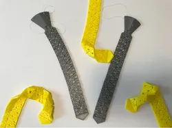 mesh kids neck tie