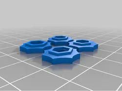Modified HICTOP Bed Leveling Nuts