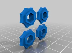 Modified HICTOP Bed Leveling Nuts