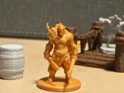 Orc Ranger Mini DnD - Free 3D Print Model