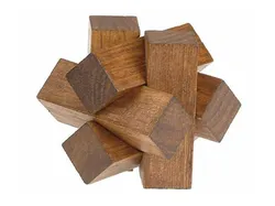 Six Pieces Star Puzzle